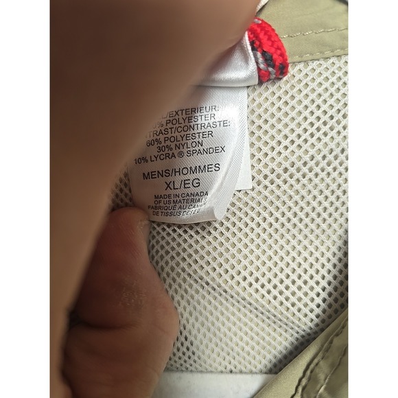 The North Face Nylon Mens Light Weight Button Down Fishing Shirt XL - Picture 7 of 14